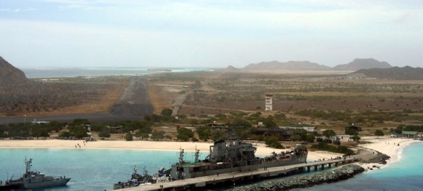 военная база на острове Арчила