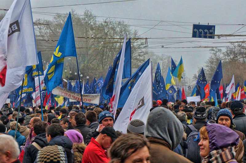 Евромайдан. 24 ноября 2013 года