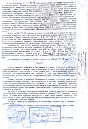 Решение Басманного суда